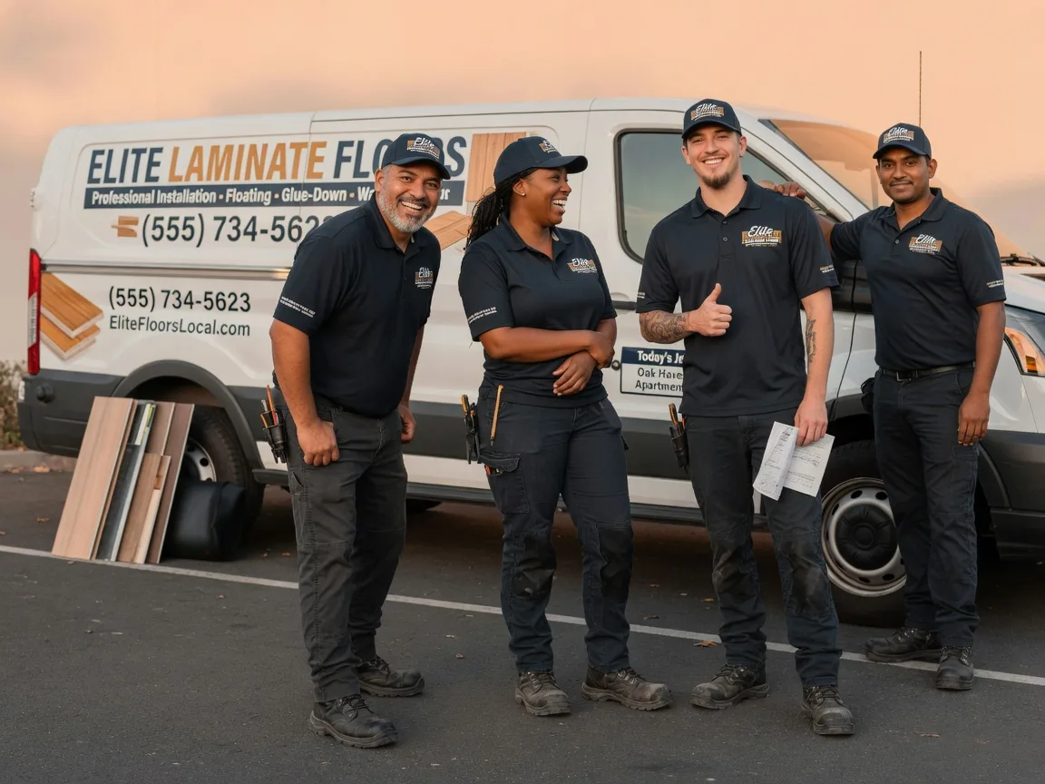 Laminate flooring installation company in Miller City, OH